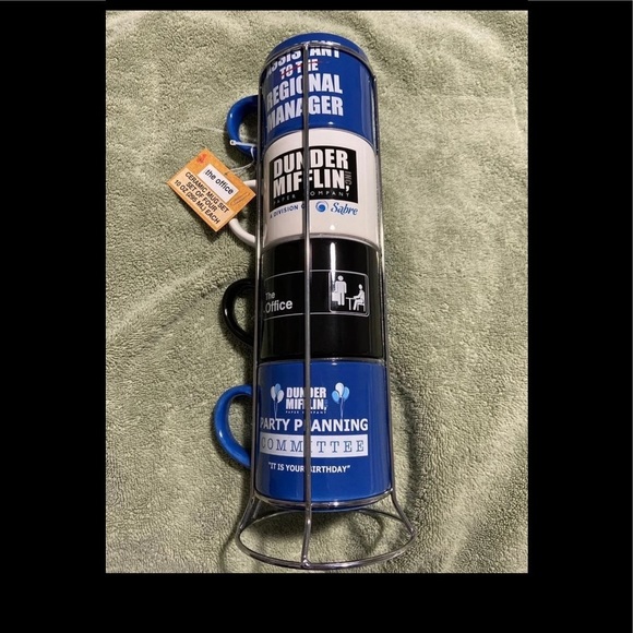 The Office Stackable 5 Piece Total Mug Set - Picture 1 of 3